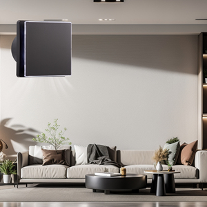 Hot Sale Exhaust Fan for Bathroom New Smoking Room Extractor Fan <b>LED</b> Lighting Effect During Activation Water Proof - Product Image 5