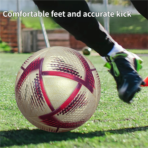 Pallone da <span class=keywords><strong>Calcio</strong></span> Ufficiale 2026 Misura 5 con Materiale PU Migliorato e Tecnologia di Incollaggio a Caldo per l'Ingrosso - Product Image 2