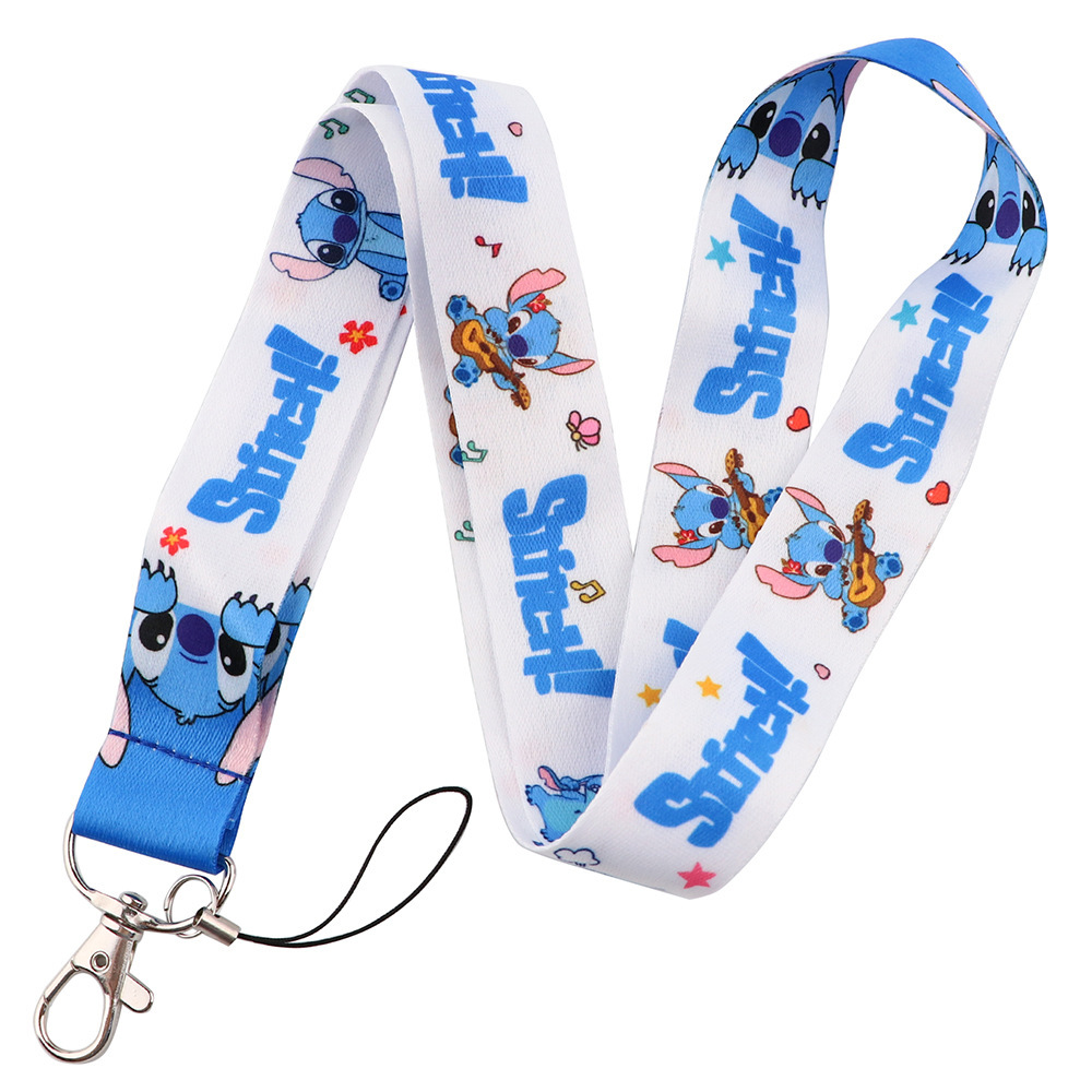 ID Card Anti-Lost Accessories Wholesale Lovely Cartoon Monster Design Lanyards Phone Neck Hanging USB Lanyard Custom Gifts Image 3