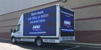 LED de pantalla/pantalla LED/pantalla led video publicidad de comida remolque
