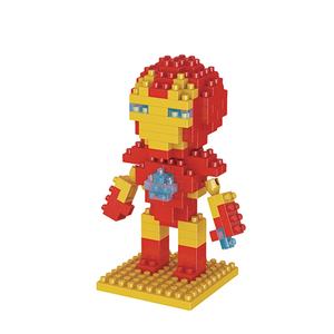 Venta caliente <span class=keywords><strong>Marvel</strong></span> <span class=keywords><strong>Ironman</strong></span> figuras niños bloques de construcción y juguetes modelo de dibujos animados montaje requerido - Product Image 1