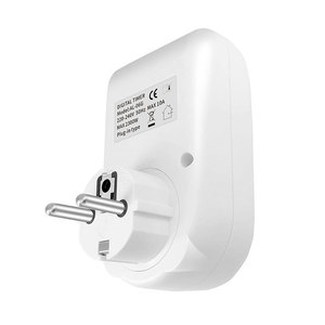 ปลั๊กตั้งเวลาแบบดิจิตอล AL-06G ปลั๊ก EU 220V 10A สูงสุด 2300W ตั้งโปรแกรมได้ ตั้งเวลาเปิด-ปิดอัตโนมัติ รายสัปดาห์ รายชั่วโมง รายนาที รีเซ็ตได้ - Product Image 3