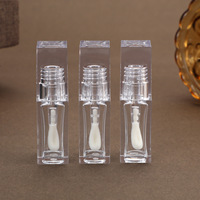 Nouveau tube carré en PETG pour brillant à lèvres, outil de moulage par soufflage, matériau d'emballage cosmétique, modèle vide peint par pulvérisation YMD690