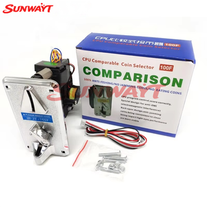 Prix d'usine JY100F Accepteur de pièces électronique à panneau en alliage, Pièces de jetons de haute qualité pour machines de jeux d'arcade - Product Image 2