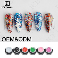 Gel UV 3D 5D pour Nail Art, Sculpture et Peinture, 1kg, Gel de Moulage Créatif en Relief pour Manucure DIY à Domicile ou en Salon