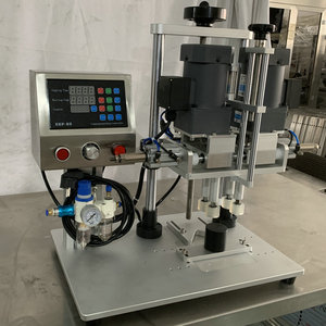 Máquina Tapadora Semiautomática Neumática para Botellas de 20 mm de Diámetro, para Botellas de Productos Químicos, con Motor y Enchufe Europeo - Product Image 2