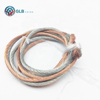 Fabrikpreis GLB Marke C11000 Kupfer-Stromschiene Flexibles Kabel 25mm² 35mm² 50mm² 70mm² 95mm² Mehradriges Elektroschweißkabel