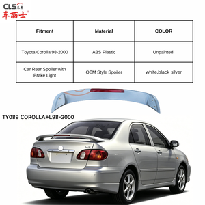 Alerón Trasero para Maletero de Coche, Diseño y Fabricación de Fábrica, Compatible con <span class=keywords><strong>Toyota</strong></span> <span class=keywords><strong>Corolla</strong></span> <span class=keywords><strong>1998</strong></span>-2000, Accesorios Exteriores para Automóviles - Product Image 1