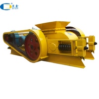 Concasseur à double rouleau Juxin 2-10t/h avec moteur AC pour la fabrication de sable, origine Henan