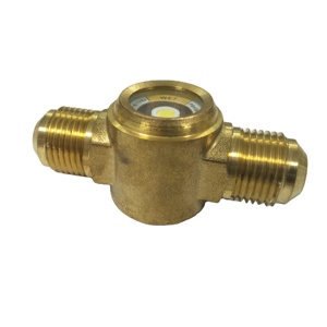 HONGSEN-Indicador de humedad y mirilla de cristal para sistema de refrigeración macho a hembra MF con certificación CE UL - Product Image 2