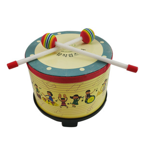 กลองมือถือ Musicome Story พร้อมค้อนคู่ กลองสแนร์สำหรับเด็ก ของเล่นเสริมพัฒนาการสำหรับเด็กอายุ 2 ถึง 4 ปี เครื่องดนตรีประเภทเคาะทำจากไม้ - Product Image 4