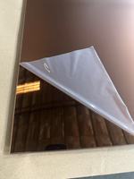 Panneau miroir acrylique 3 mm avec fonction anti-âge, service de découpe, taille 4x8 pieds, éclairage clair sans déformation