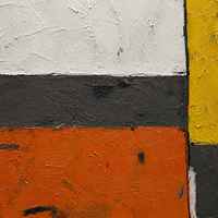 Peinture à l'huile abstraite originale peinte à la main, œuvre d'art géométrique à blocs de couleur, décoration murale moderne, art contemporain sur toile