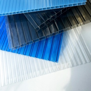 Plaque alvéolaire en polycarbonate transparent de 6 mm, gaufrée, <span class=keywords><strong>anti</strong></span>-<span class=keywords><strong>condensation</strong></span>, pour toiture de chambre froide - Product Image 1