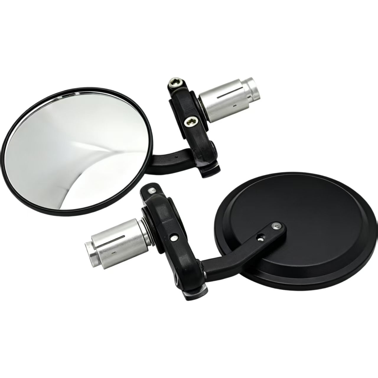 Bar End Mirrors Universal CNC Aluminum Motorcycle Rearview