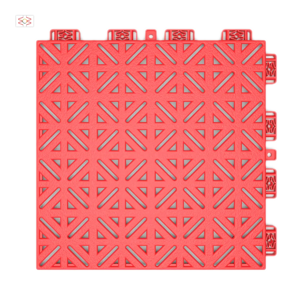 Prodotto di vendita caldo placas de plastico para piso basket pavimenti incastro piastrelle di campo di calcio tappeto paddle campo da tennis