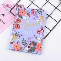 Promoción Caliente, Precio Bajo, Papelería Kawaii, Cuaderno Personalizado con Estampado de Flores, Cuaderno de Escritura Personalizado, Útiles Escolares 1771