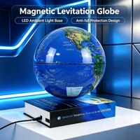 Support de livre en forme de globe à lévitation magnétique HCNT, globe à lévitation magnétique pratique pour les fournitures éducatives et les cadeaux