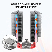 Paling Populer Thermalright Peerless Assassin 120 SE ARGB V2 CPU Air Cooler Fan Dual Tower Radiator