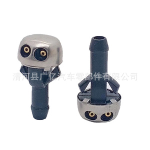 Boquillas de pulverización mecánicas de plástico para limpiaparabrisas Mercedes-Benz 1078600147 para W114 W115 R107 - Product Image 4