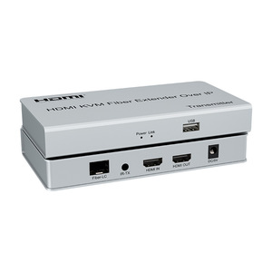 Émetteur-récepteur KVM DTECH DT-2059 avec IR 20KM 1080P 60Hz <span class=keywords><strong>HDMI</strong></span> Extenseur optique à fibre sur IP - Product Image 1