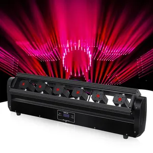 Hot Sell 6 Eyes Rgb All Red Laser Light Lights For Night Club