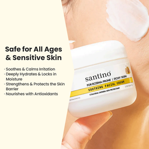 Crème <span class=keywords><strong>Visage</strong></span> Apaisante au Miel Bio Santino Prix Usine avec Aloe Vera pour Apaiser et Calmer les Irritations - Product Image 1