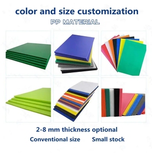 4x8 không thấm nước trong suốt Polypropylene tấm màu đen tông PP tấm tổ ong - Product Image 5