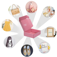 Boîte d'expédition en carton ondulé personnalisable avec impression, nouveau design, doublure en éponge gaufrée pour l'emballage cadeau