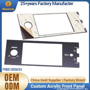 Panel de Control Frontal Personalizado con Impresión Acrílica, Etiqueta Gráfica, Adhesivo, Interfaz PET PC PMMA, Fabricante y Proveedor OEM - Product Image 4