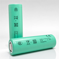 21700 50S 50E 50P 40P 40PL 5000mAh 25A Baterai Cair 3.7V Alat Listrik Senter Paket Pengganti
