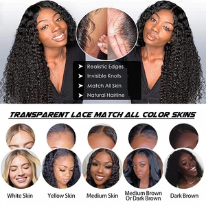 10a ดิบอินเดียวัด100% Human Hair Body Wave 150% ความหนาแน่นลูกไม้เต็มรูปแบบวิก<span class=keywords><strong>ผม</strong></span>เด็ก<span class=keywords><strong>ผู้หญิง</strong></span>สีดำ - Product Image 5