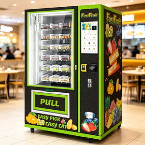 Máquina Expendedora de Ensaladas con Pantalla Táctil de 21.5 Pulgadas, Capacidad de Venta de Aproximadamente 300-840 Piezas, Distribuidor Automático de Ensaladas de Frutas - Product Image 1