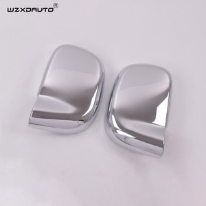 Cubiertas Decorativas para Espejos Retrovisores Laterales, Cromadas y Pulimentadas, de ABS, Compatibles con Ram 1500 2500 3500 Pickup Liberty 02-08 - Product Image 4