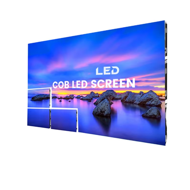 Seamless COB Micro LED Video Wall P0.9 P1.25 Indoor 16:9 Ultra HD Display Panel 150x168.75mm for Command Center