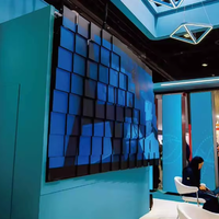 Matrice mécanique LED |   Onde mécanique LED |   Mur cinétique LED |   Mur vidéo LED |   Écran LED Dansant |   Animation en couleur