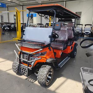 Carrito de Golf Eléctrico de Acero Personalizable y Elegante para 4+2 Personas, con Motor de 3500W-7500W, Batería de Litio, 30-50Km/h, Autonomía de 50-70km - Product Image 2