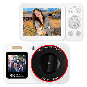 Vente en gros compact double écran 2.8 "et 1.4'' écran tactile <span class=keywords><strong>Mini</strong></span> 16x Zoom numérique 4K/30FPS Vidéo 64 mégapixels Photo appareil photo numérique - Product Image 1
