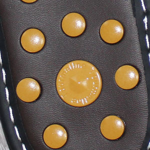 Chaussons en cuir Chaussons en pierre Tomalin points de massage sur la plante des pieds - Product Image 6