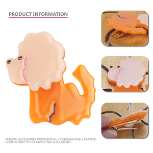 Buena originalità carine Clip per capelli per cuccioli di elefante vari colori con Splicing in acetato Design per ragazze pinza per capelli per bambini - Product Image 2