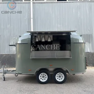 Food Truck Entièrement Équipé à Vendre en Europe – Remorque Mobile Personnalisée pour Bubble Tea, Café et Restauration - Product Image 1