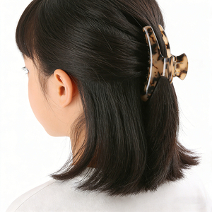 Pinces à cheveux écologiques personnalisées de 4,5 pouces pour cheveux épais et longs, maintien solide, usage quotidien, tenue toute la journée, accessoires pour cheveux pour femmes, cadeau - Product Image 5
