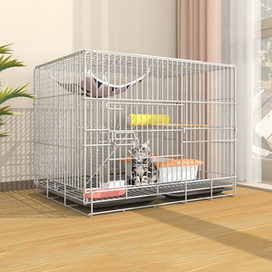 <b>Cat</b> <b>Cage</b> Family <b>Cat</b> Villa with Toilet Indoor Oversized Folding <b>Cat</b> House <b>Cat</b> House Small <b>Cat</b> <b>Cage</b> <b>Cat</b> Nest - Product Image 1