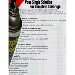 025433 Peinture pour <span class=keywords><strong>moteur</strong></span> <span class=keywords><strong>hors</strong></span>-<span class=keywords><strong>bord</strong></span> Johnson White 1977-80 Lot de 2 - Product Image 2