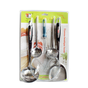 Năm mảnh đồ dùng nhà bếp thiết lập cho công cụ-afficionados Bao gồm muỗng xẻng colander Bộ quà tặng hoàn hảo - Product Image 3