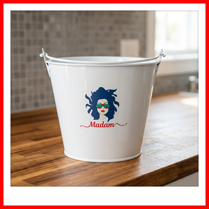 Seau à bière galvanisé avec ouvre-bouteille intégré, seau de fête, seau à glace, seau à vin, seau de bar - Product Image 2