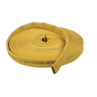 ASOE 8 Bar 50m kauçuk Nbr Lay düz yangın hortum tipi 2 çift ceket 65mm x 30m yangın söndürme ekipmanları hortum boru fiyat