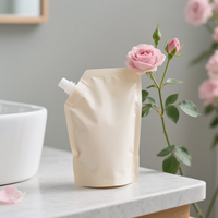 Pochette à bec verseur à impression personnalisée pour recharge de savon liquide Lessive en poudre Sac de pochette debout en plastique