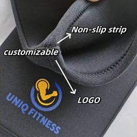 UMIQ Logo personnalisé Fitness Squat Haltérophilie Sécurité Genouillère 7mm Néoprène Compression Genou Manches pour Haltérophilie