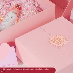 Premium Valentine's Day & Birthday Bronzing Cosmetic Gift Box Recycled Materials Special <b>Paper</b> <b>Packaging</b> for Face Cream Blush - Product Image 3